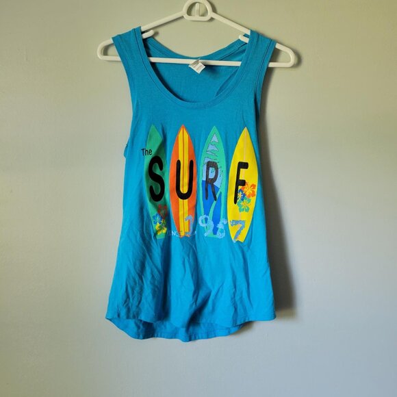 District Perfect Tri Tank Women's Small Racerback Shirt 2pc Bundle Pink & Blue - Picture 9 of 9